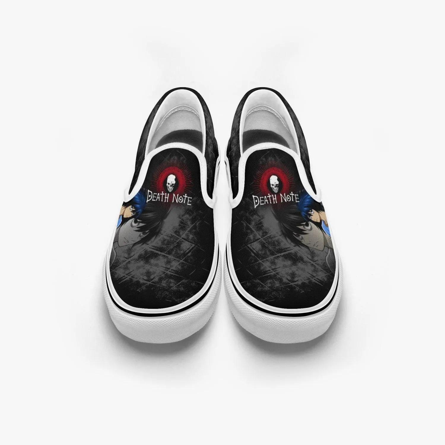 Death Note 'L' Slip Ons Anime Shoes