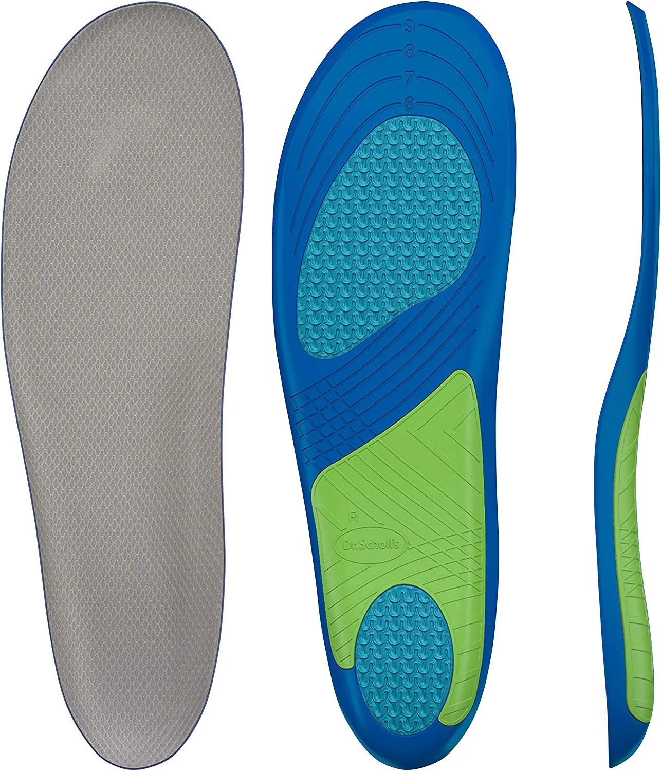 Dr. Scholl's Athletic series, Advanced Sport Massaging Gel Insoles for Women's sizes 6-10