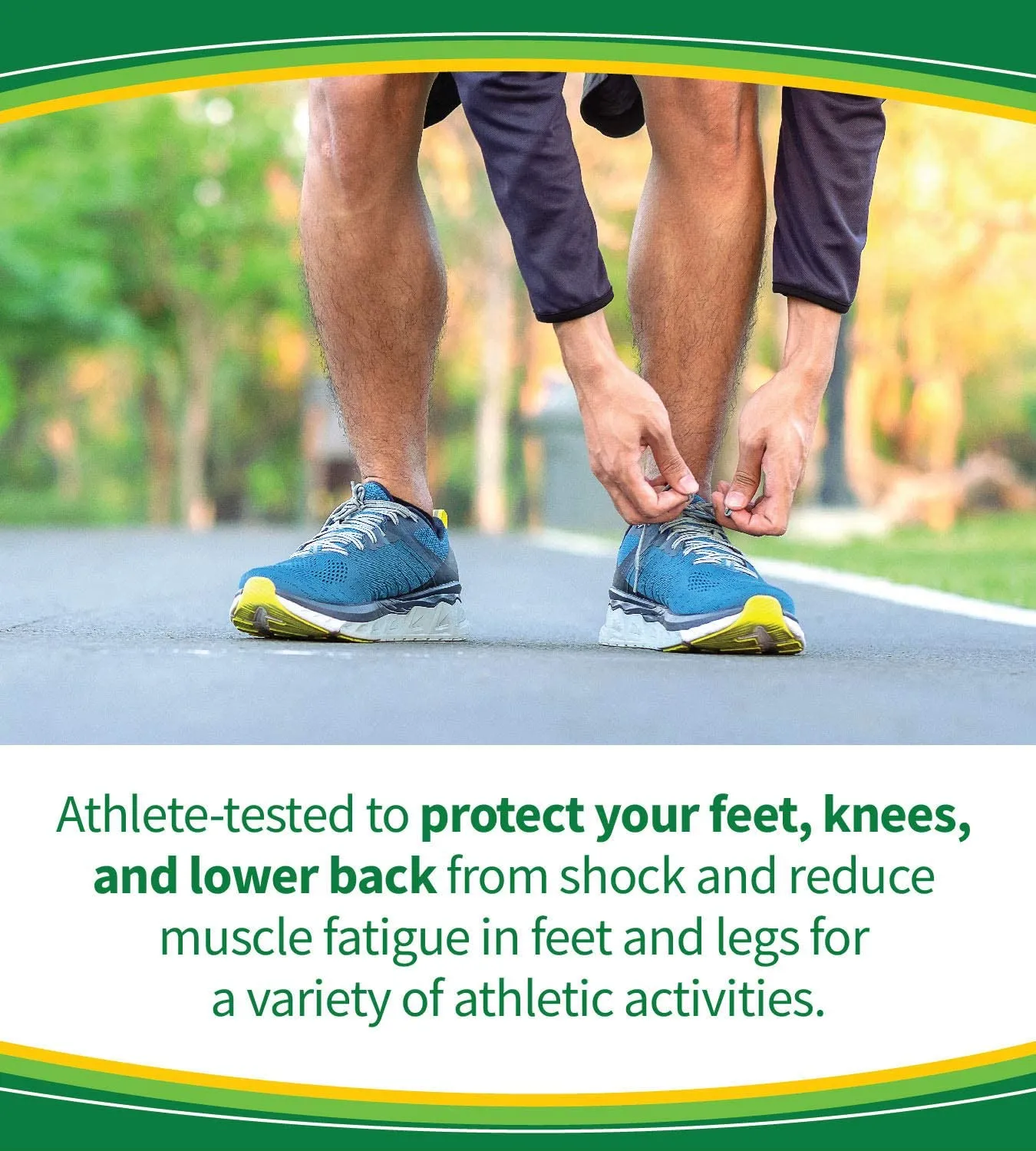 Dr. Scholl's Athletic series, Advanced Sport Massaging Gel Insoles for Women's sizes 6-10