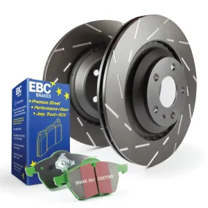 EBC Brakes S2KR1374 S2 Kits Greenstuff 2000 and USR Rotors