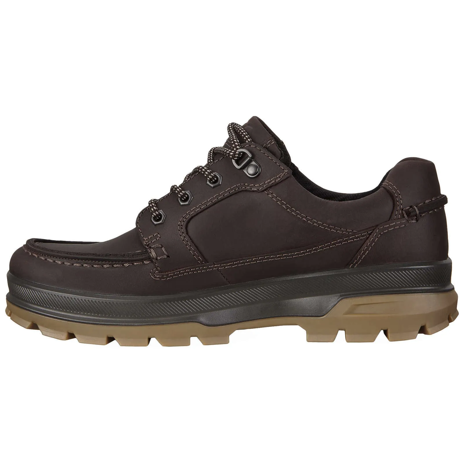 Ecco Rugged Track GTX Oiled Nubuck Leather Men's Moc Toe Shoes