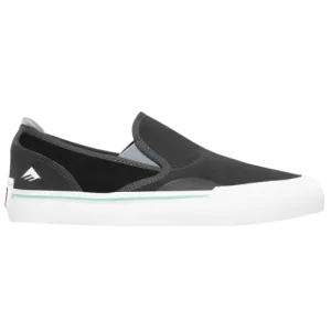 Emerica Shoes Wino G6 Slip On Dark Grey Black