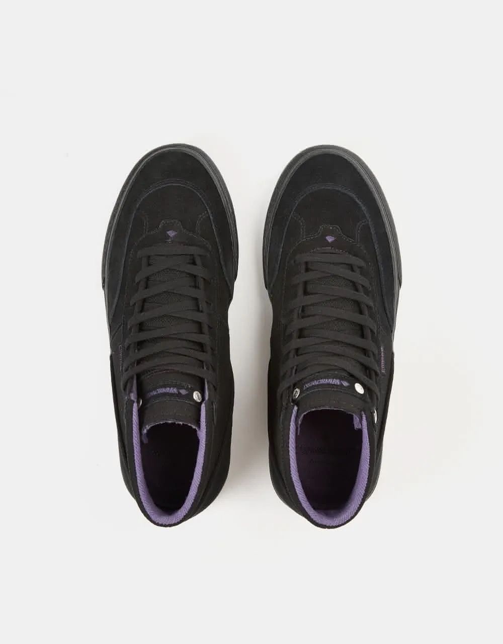 Emerica Winkowski Skate Shoes - Black/Black