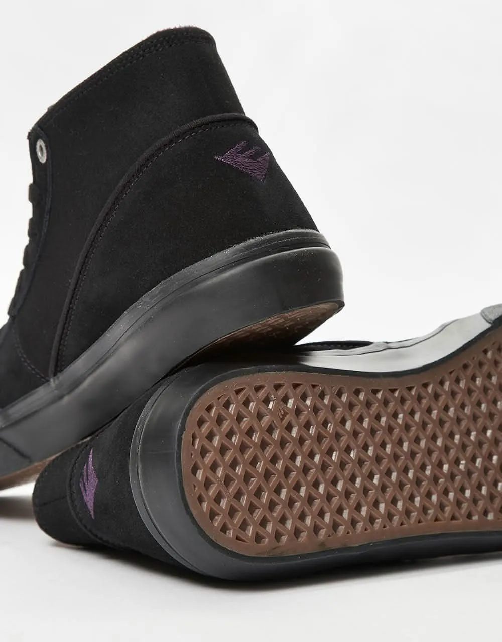 Emerica Winkowski Skate Shoes - Black/Black
