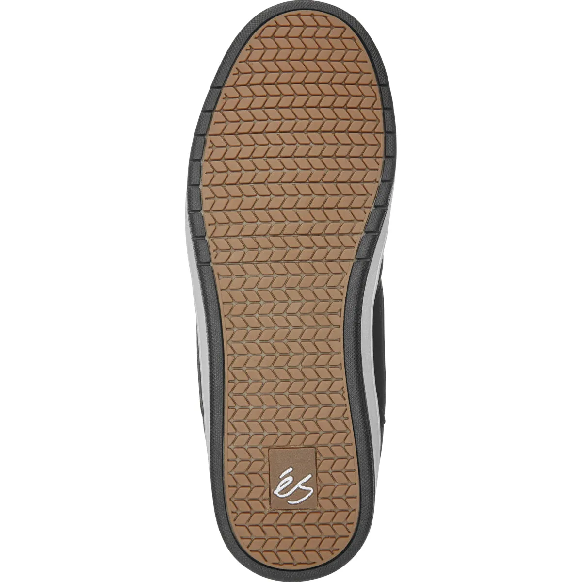 eS Accel Slim Skateboard Shoe - Black/White/Green