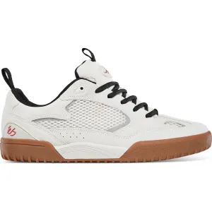 eS Quattro Skateboard Shoe - White/Red/Gum