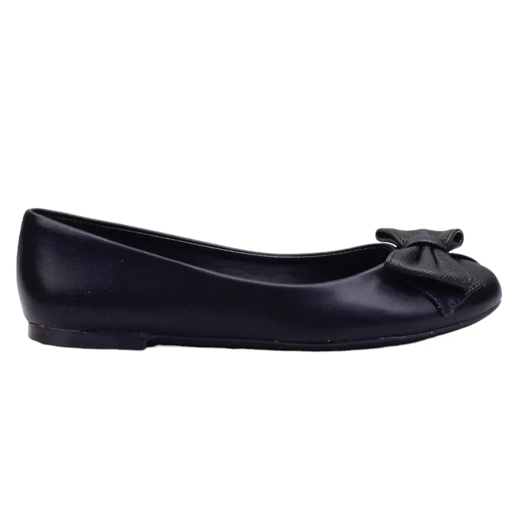 Flats para dama de moño grande de adorno