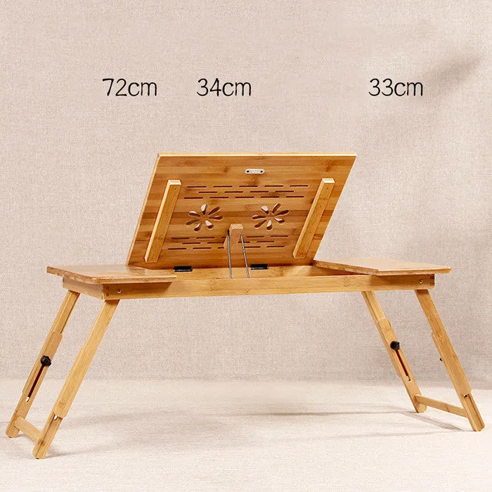 Folding Laptop Bed with Small Table Lazy Simple Desk | Brodtica.com