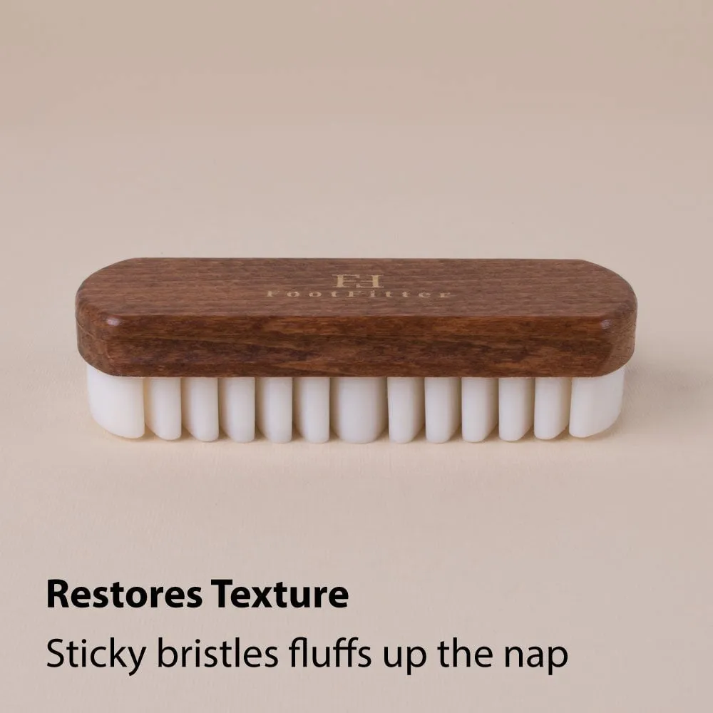 FootFitter Large Crepe Brush for Suede and Nubuck