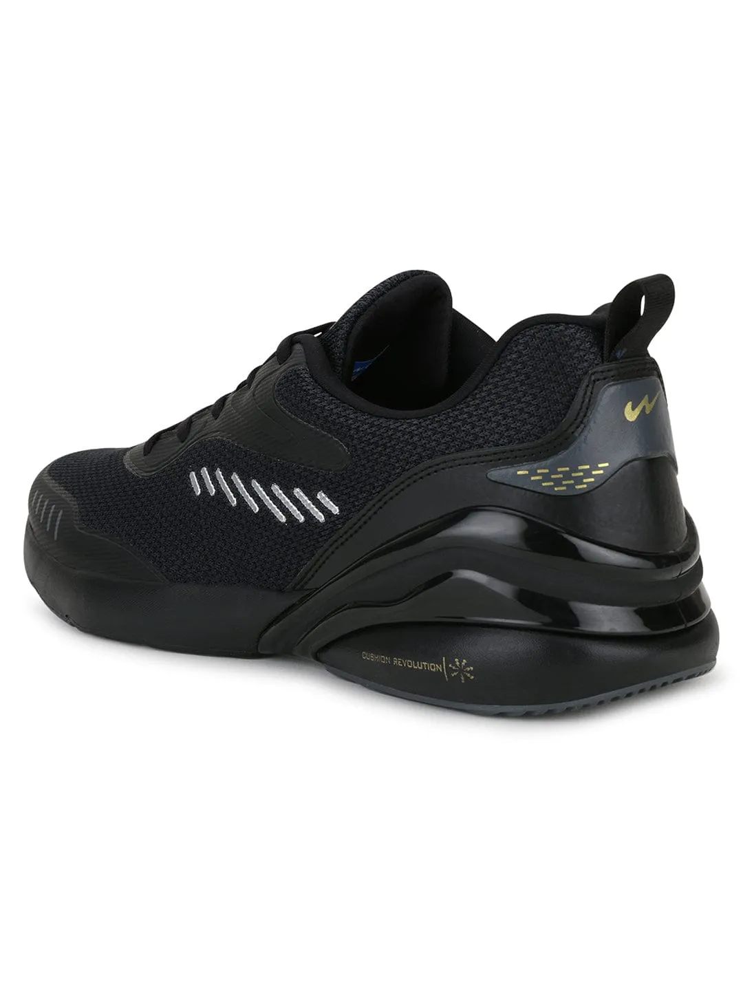 FORTE PRO Black Men's Running Shoes