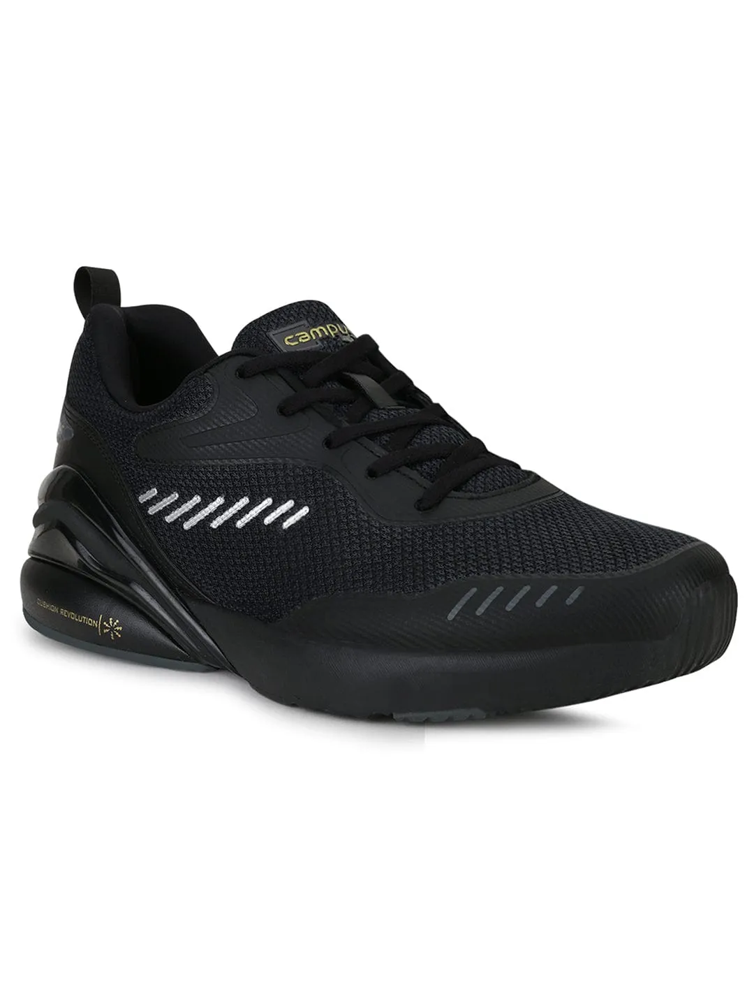 FORTE PRO Black Men's Running Shoes