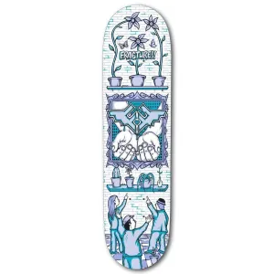 Fracture x Adswarm Skateboard Deck Blue 8.25"