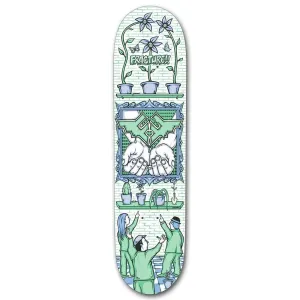 Fracture x Adswarm Skateboard Deck Green 8.0"