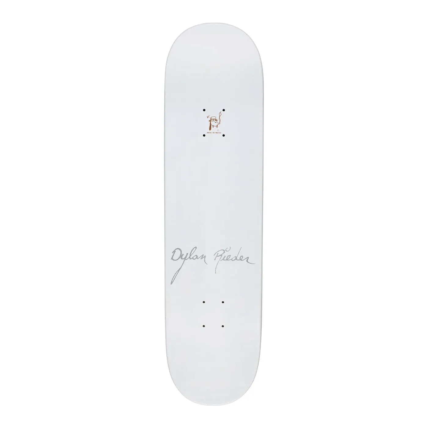 Fucking Awesome Dylan White Dipped Skateboard Deck 8.5"