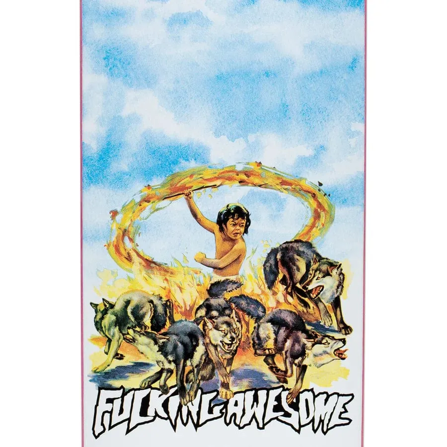 Fucking Awesome Louie Lopez "Fire Child" Skateboard Deck 8.5"
