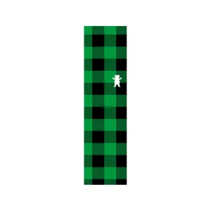 Grizzly Griptape Lumberjack Plaid Single Sheet - Green