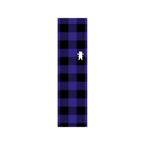 Grizzly Griptape Lumberjack Plaid Single Sheet - Navy
