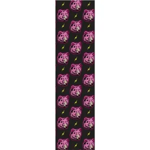 Grizzly High Voltage Single Sheet Griptape - 9"x33" Pink