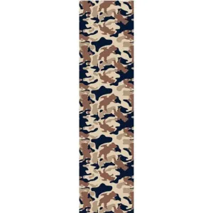 Grizzly OG Bear Warp Single Sheet Griptape - 9"x33" Camo Tan