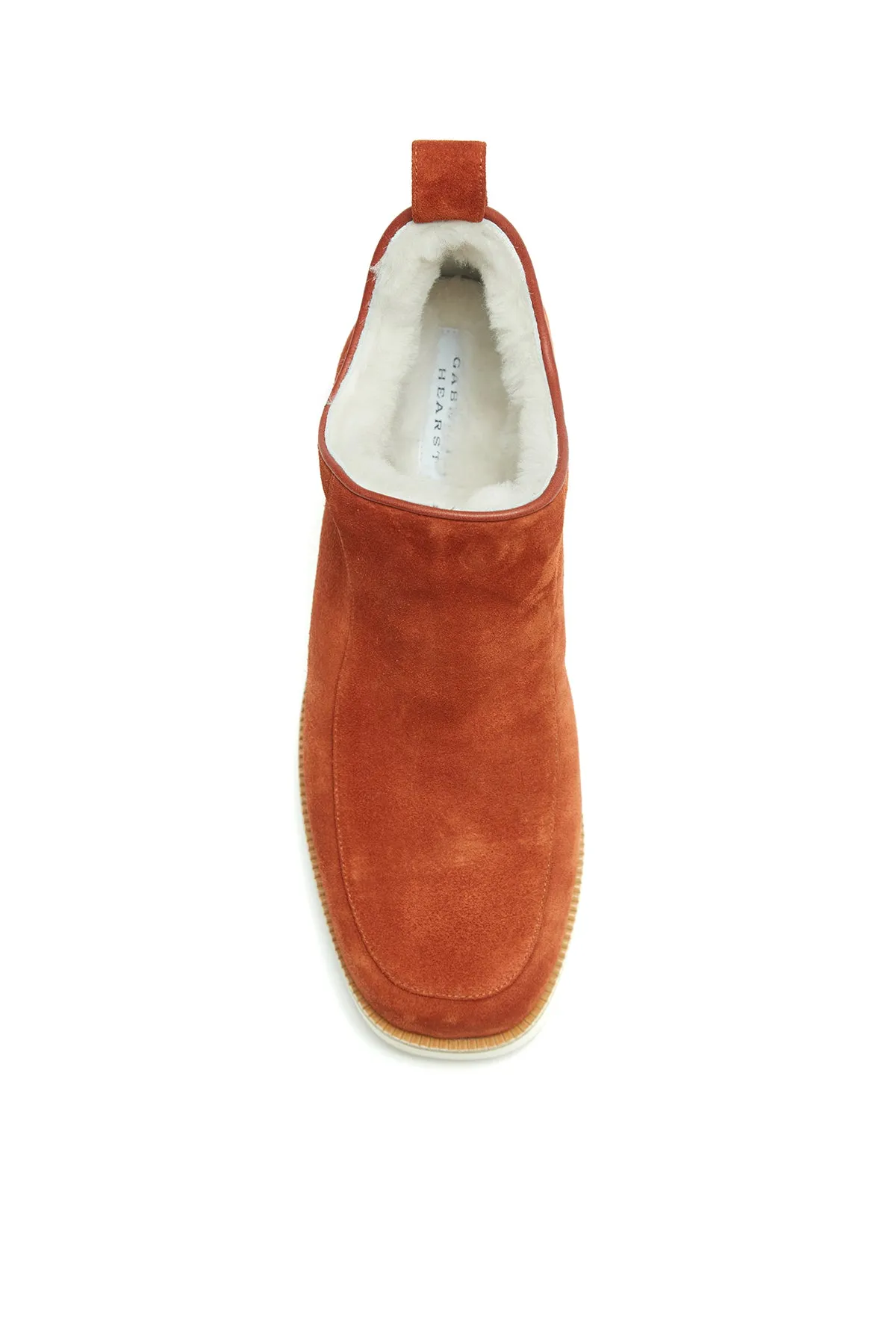 Harry Boot in Rust Suede