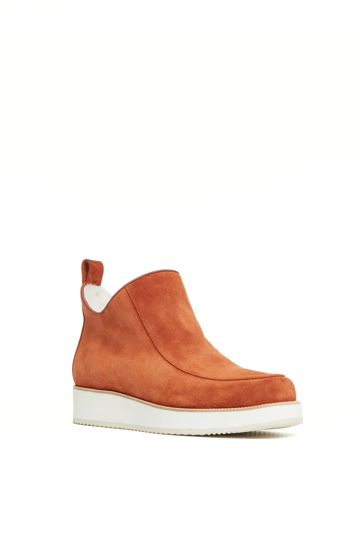 Harry Boot in Rust Suede