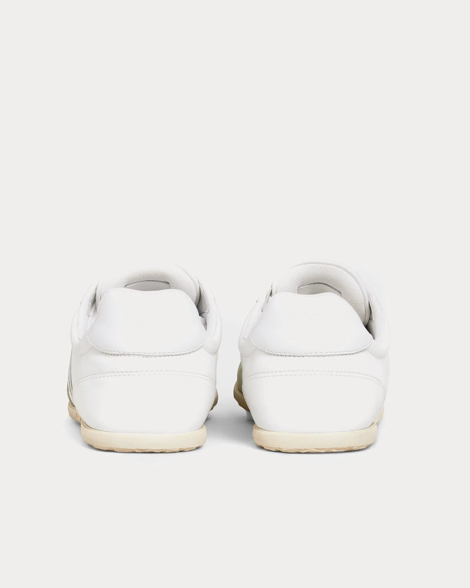 Jogger with Triomphe Signature Optic White / Grey Low Top Sneakers