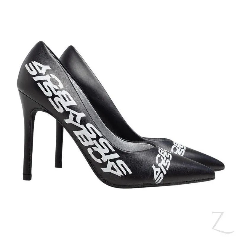 Ladies Pointed Toe Stiletto Heel Pumps | "Fana"