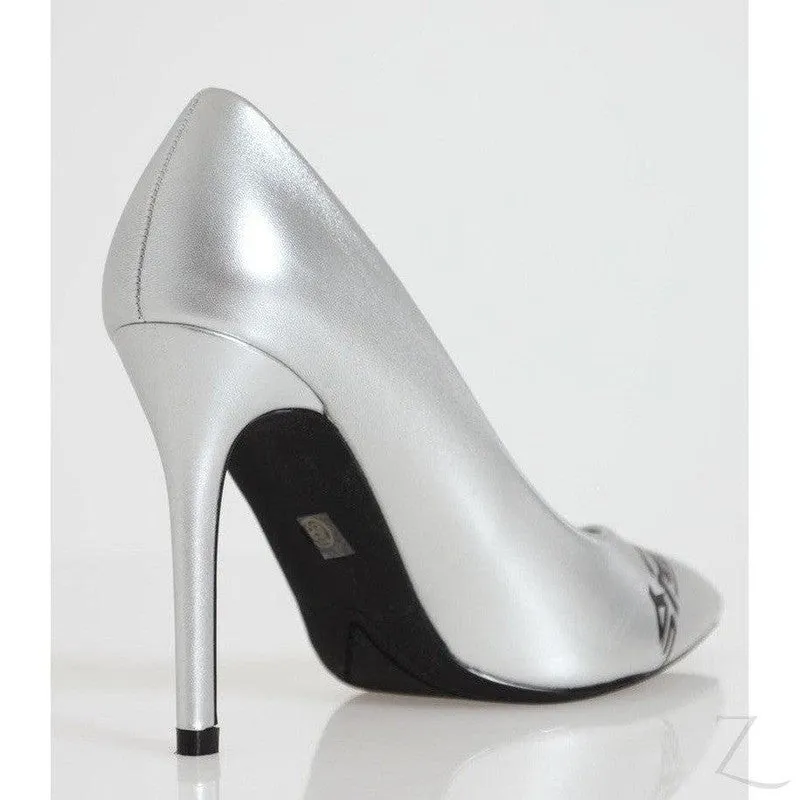 Ladies Pointed Toe Stiletto Heel Pumps | "Fana"