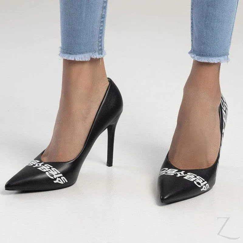 Ladies Pointed Toe Stiletto Heel Pumps | "Fana"