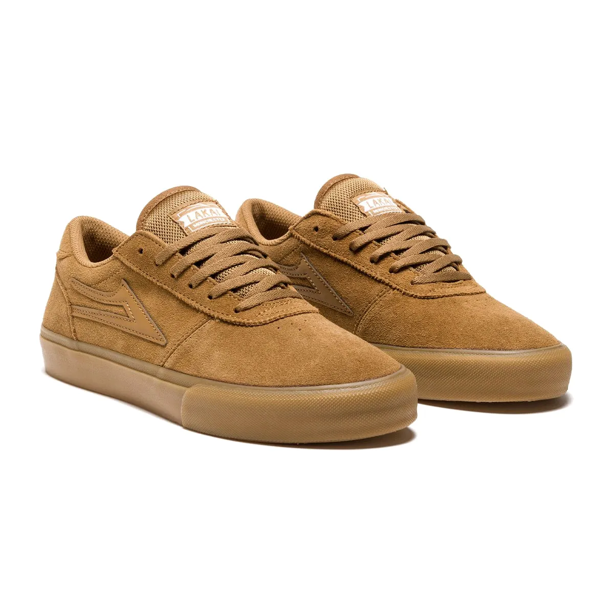 Lakai Manchester Skateboard Shoe - Walnut