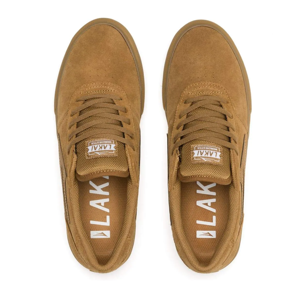 Lakai Manchester Skateboard Shoe - Walnut
