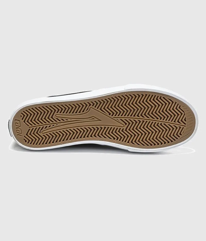 Lakai Porter Skate Shoes Black Suede