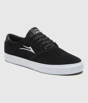 Lakai Porter Skate Shoes Black Suede