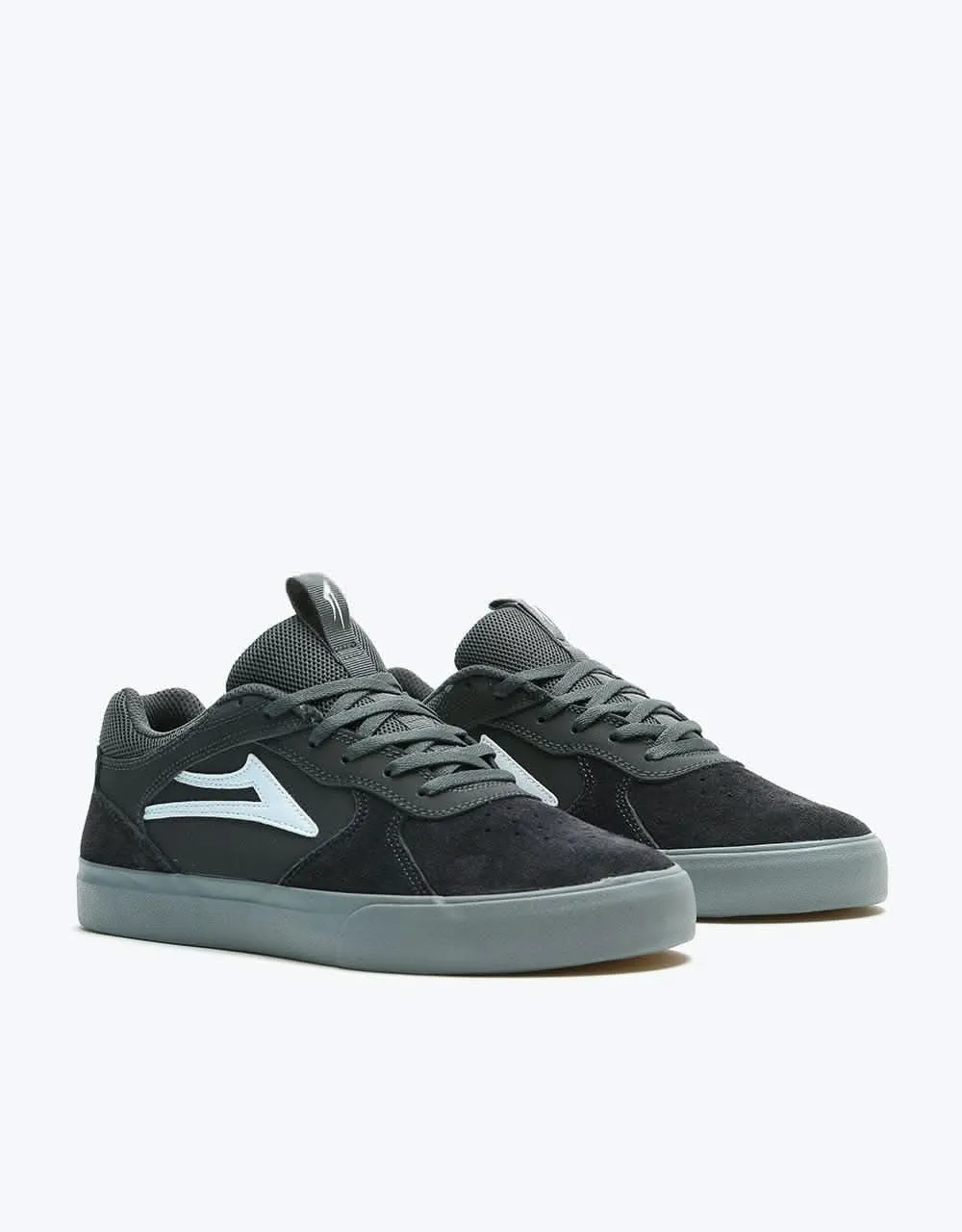 Lakai Proto Vulc Skate Shoes - Charcoal Suede