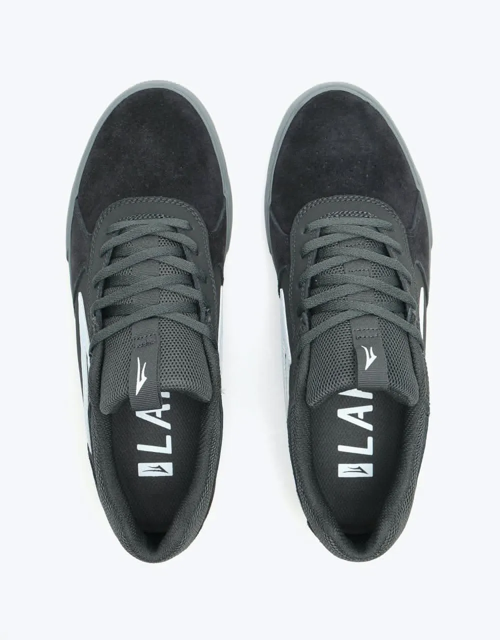Lakai Proto Vulc Skate Shoes - Charcoal Suede