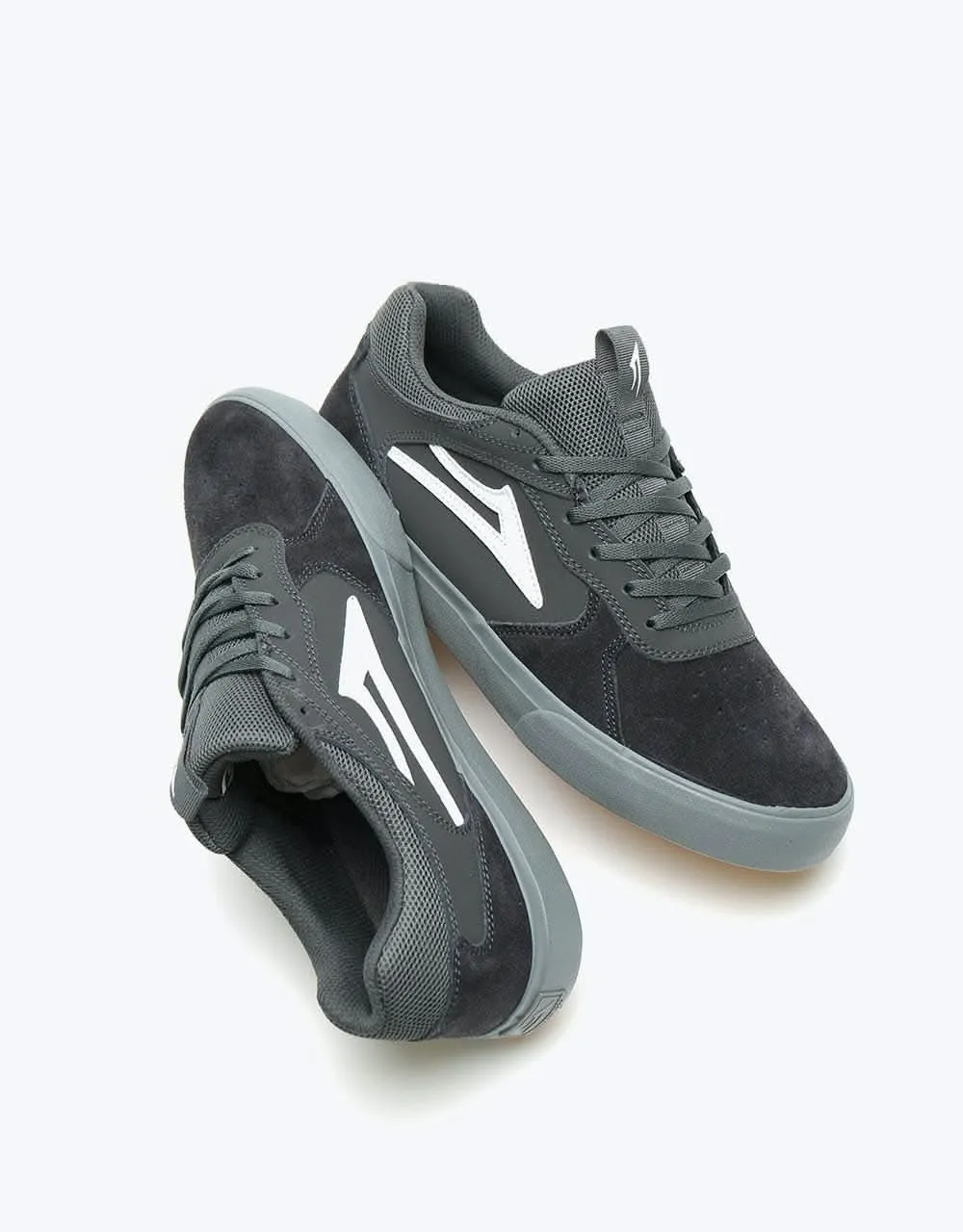 Lakai Proto Vulc Skate Shoes - Charcoal Suede