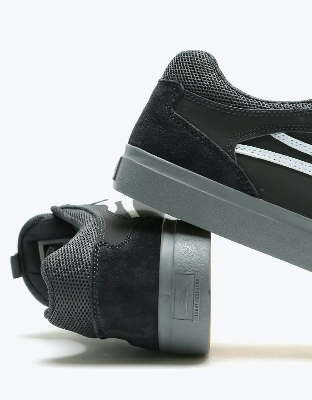 Lakai Proto Vulc Skate Shoes - Charcoal Suede