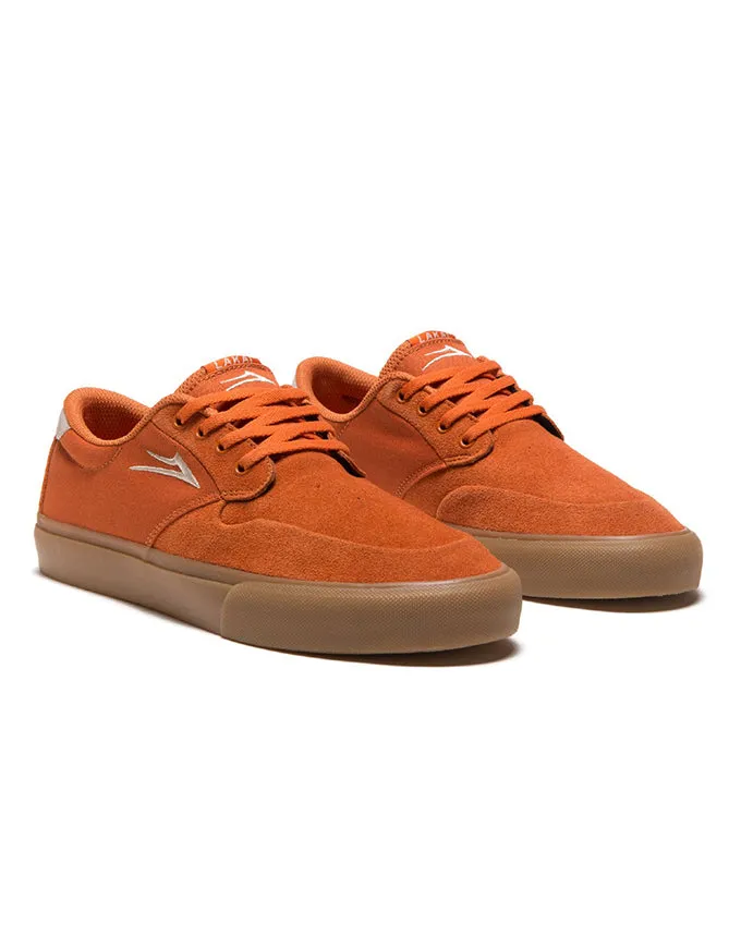 Lakai Riley 3 Shoe | Burnt Orange Suede