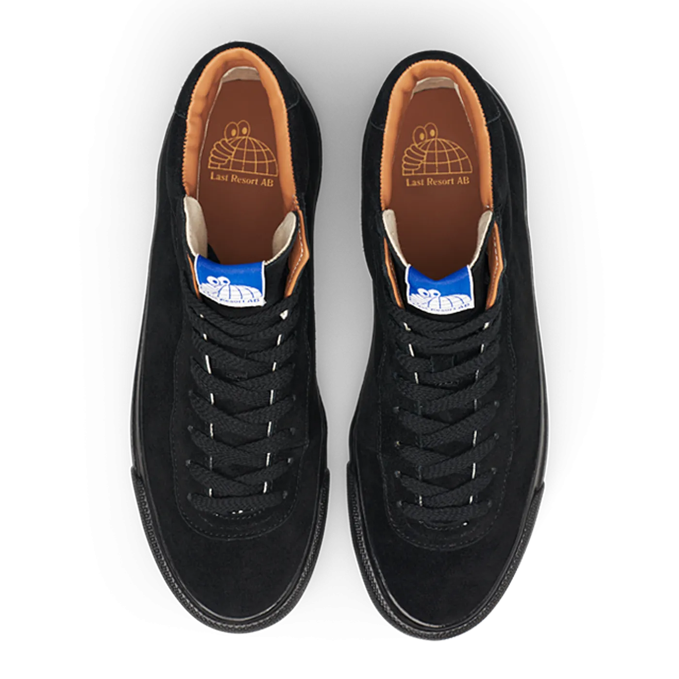 LAST RESORT AB VM001 HI SUEDE BLACK/BLACK