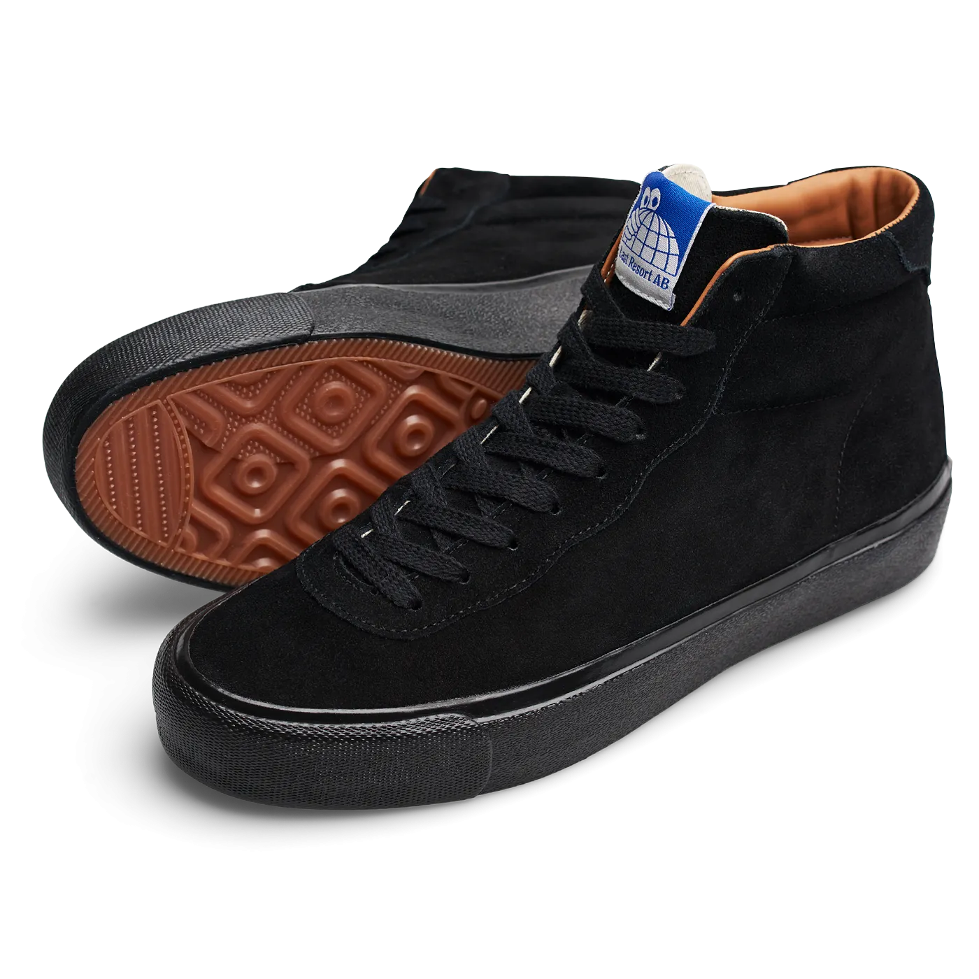 LAST RESORT AB VM001 HI SUEDE BLACK/BLACK