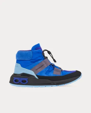 Leonida Trekking Black / Lapis Lazuli High Top Sneakers