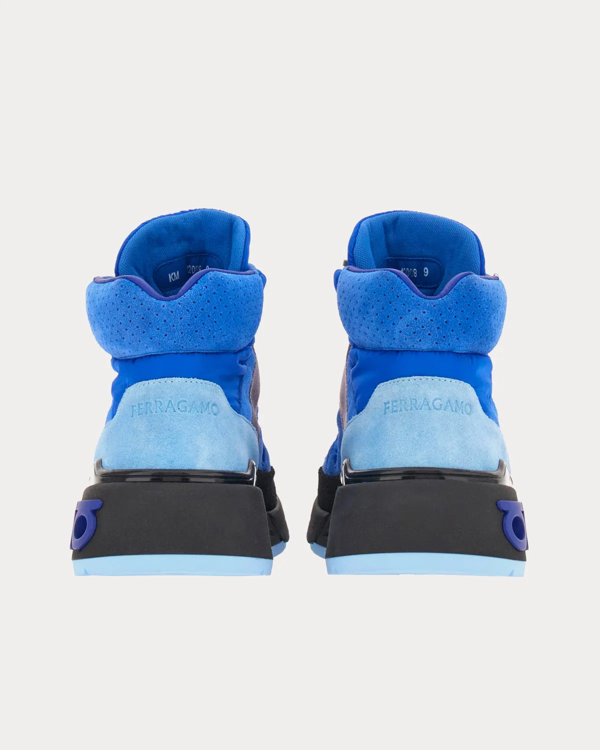 Leonida Trekking Black / Lapis Lazuli High Top Sneakers