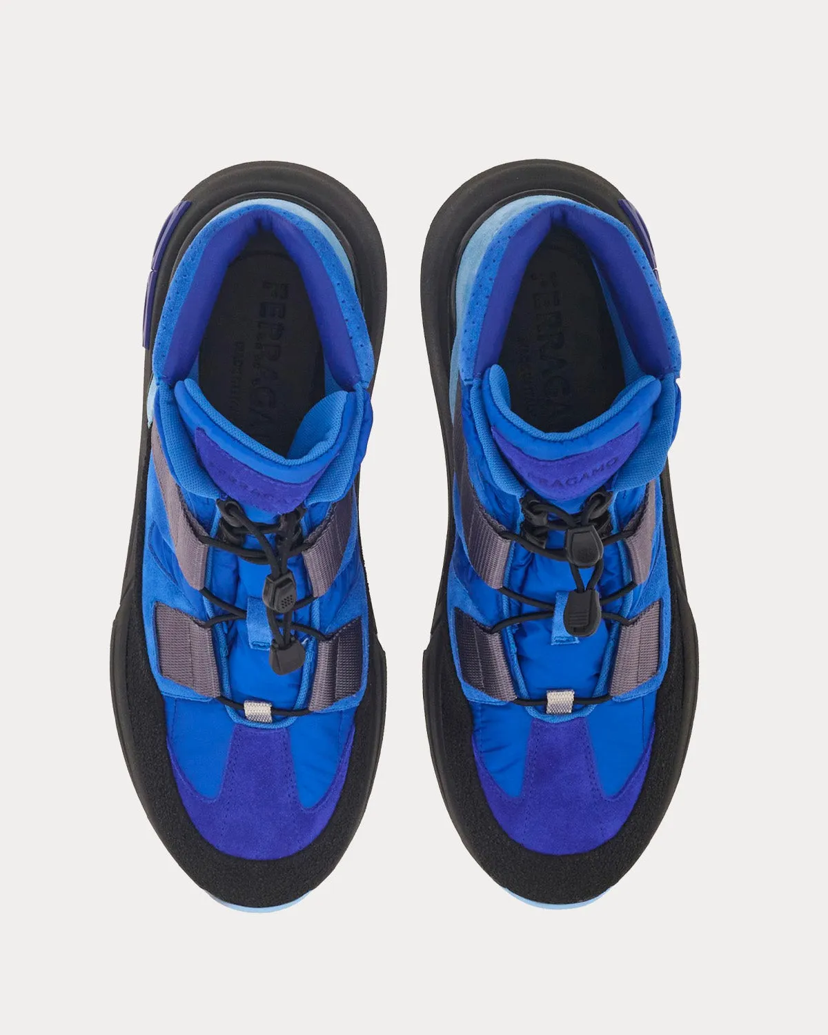 Leonida Trekking Black / Lapis Lazuli High Top Sneakers