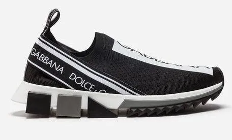 Logo Slip-on Sneakers -Purple, Black, White