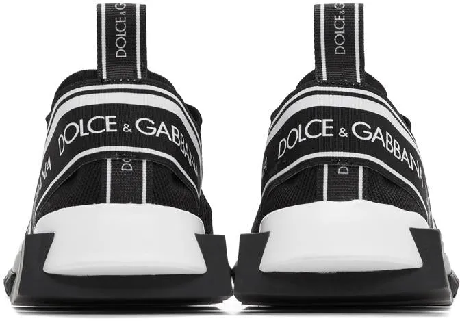 Logo Slip-on Sneakers -Purple, Black, White
