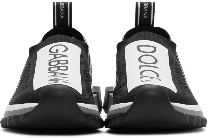 Logo Slip-on Sneakers -Purple, Black, White