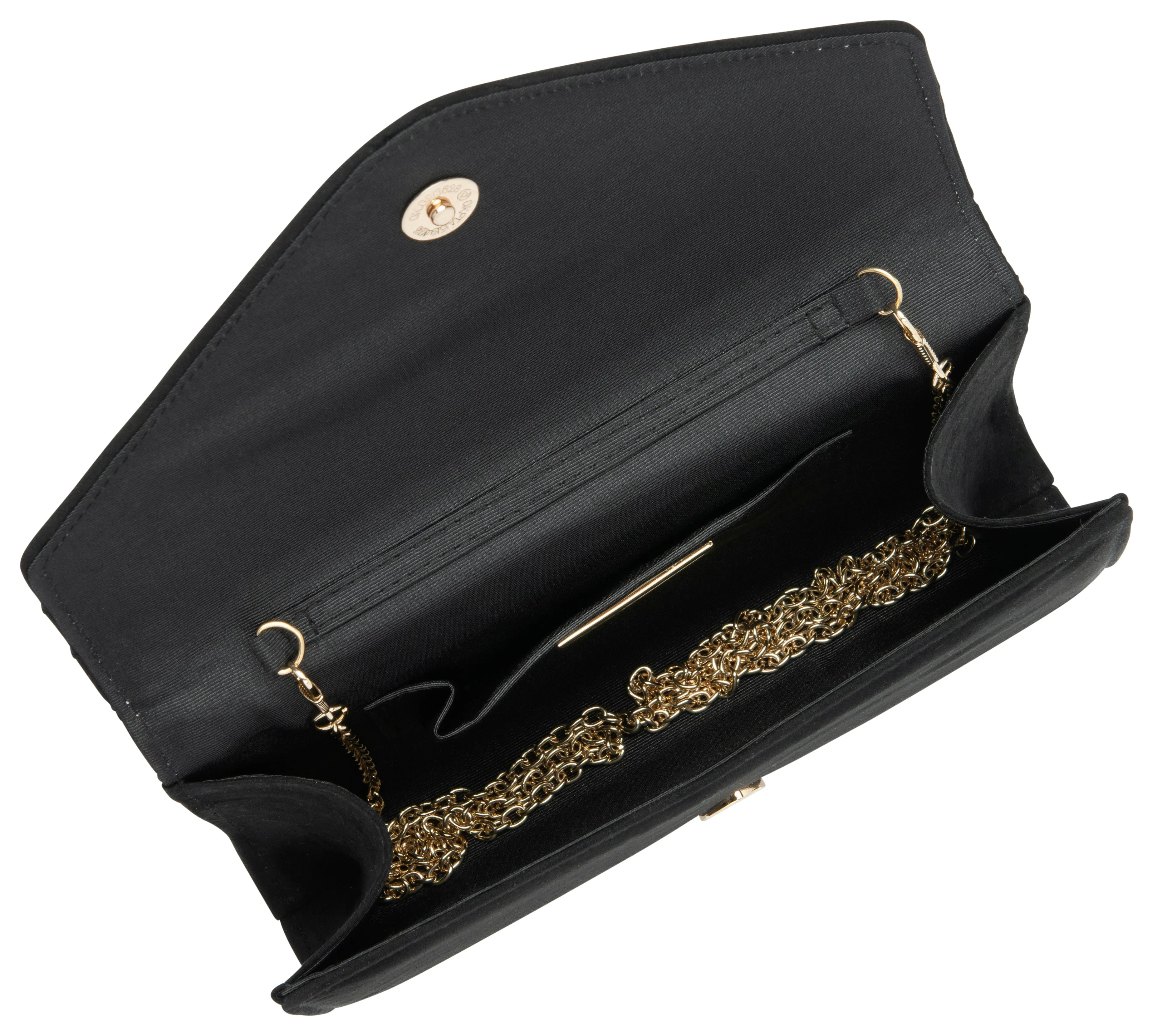 Lotus Occasion Bag Gazelle Matching Clutch bag for Betsy shoe BLACK ULG079