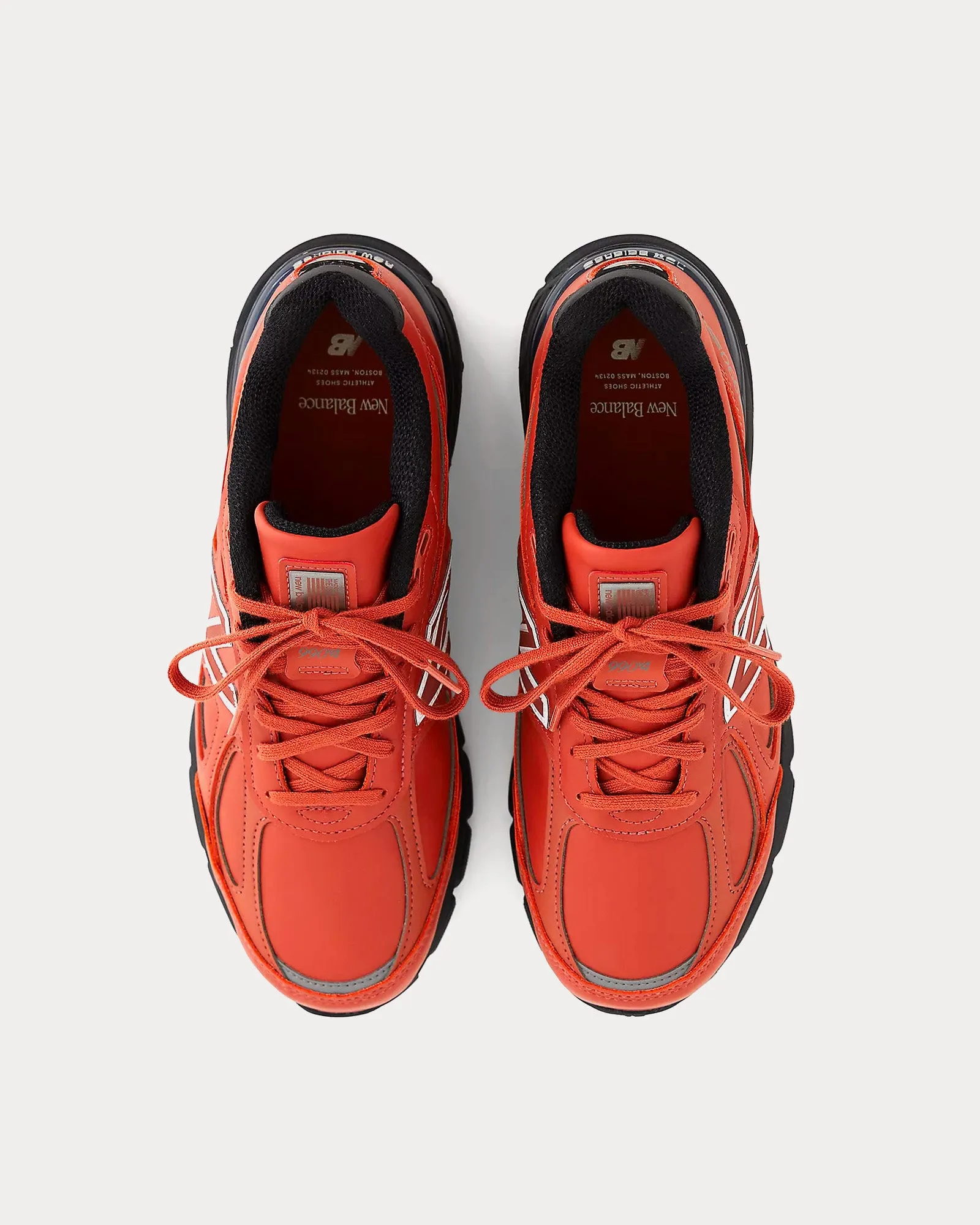 Made in USA 990v4 Mahogany / Black Low Top Sneakers