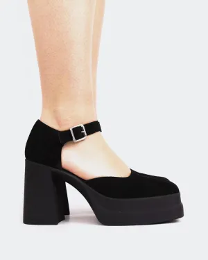 Marconi Black Suede