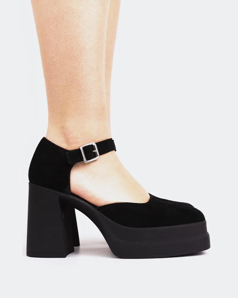 Marconi Black Suede